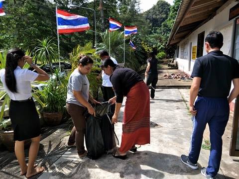 โครงการ  ฺBig cleaning day