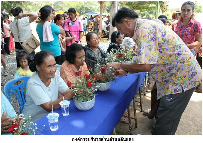 โครงการรดน้ำดำหัวผู้สูงอายุ