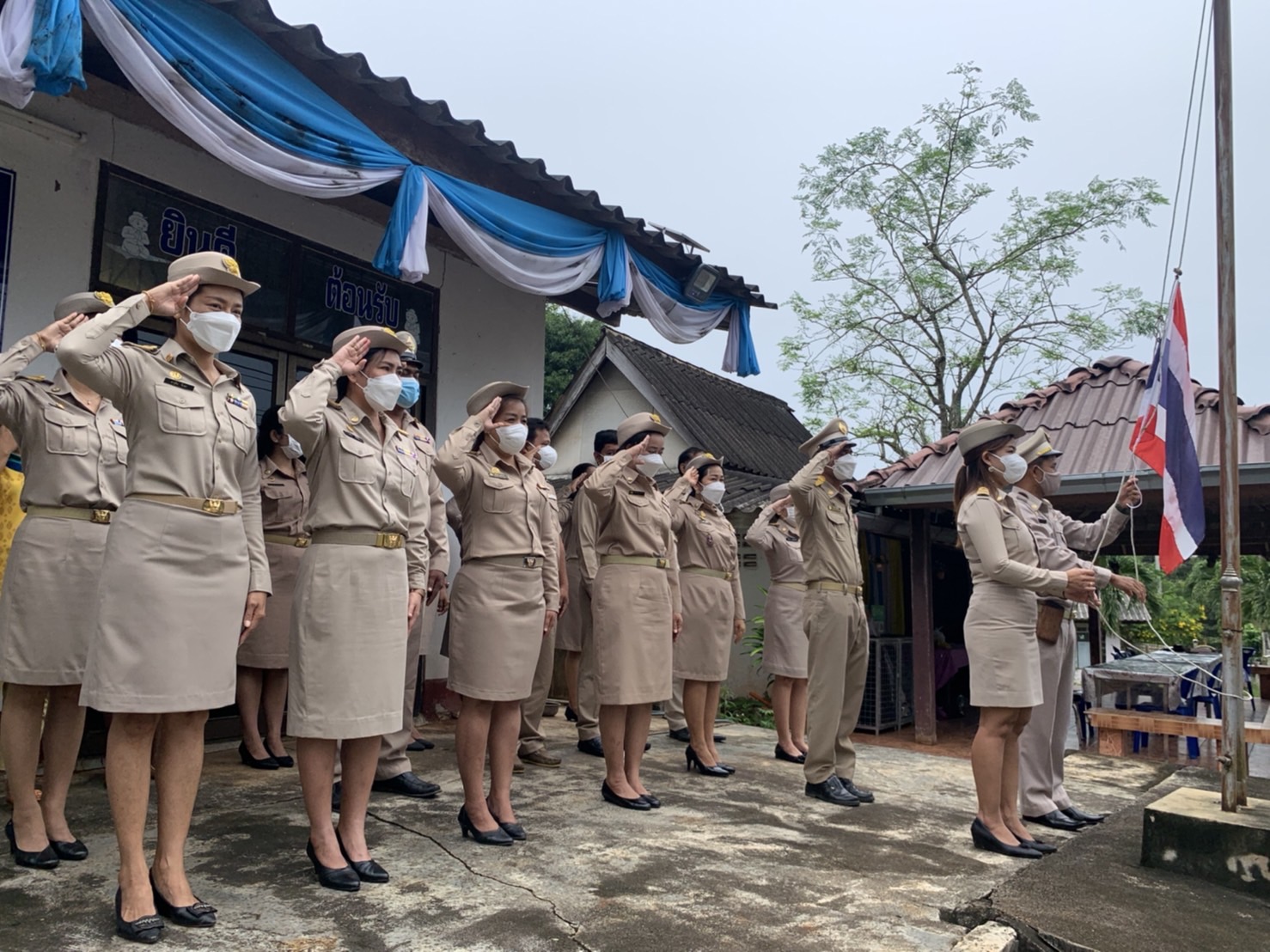 กิจกรรมปฎิญาณตนในการปฏิบัติงานอย่างมีคุณธรรม จริยธรรม